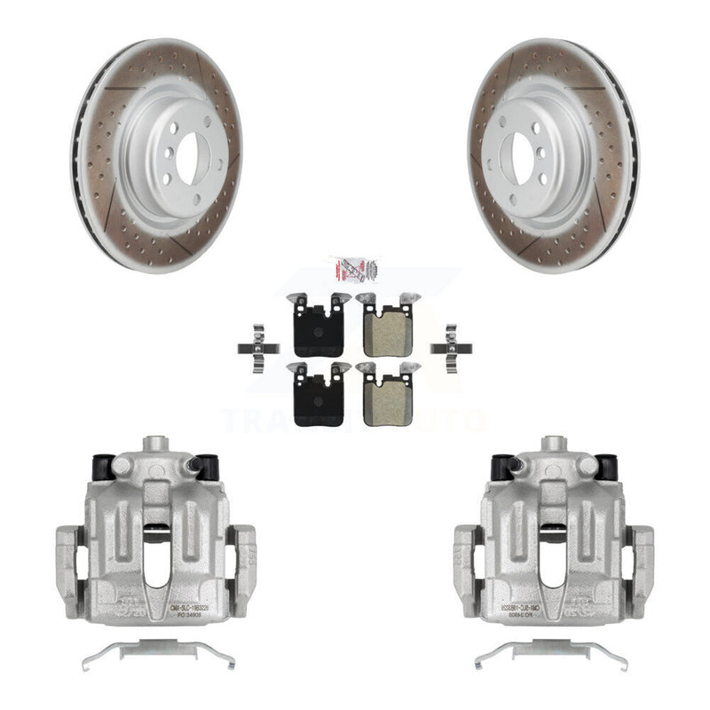 Transit Auto KCG-101113N Disc Brake Kit for 2012-2013 BMW 328i - Rear product image