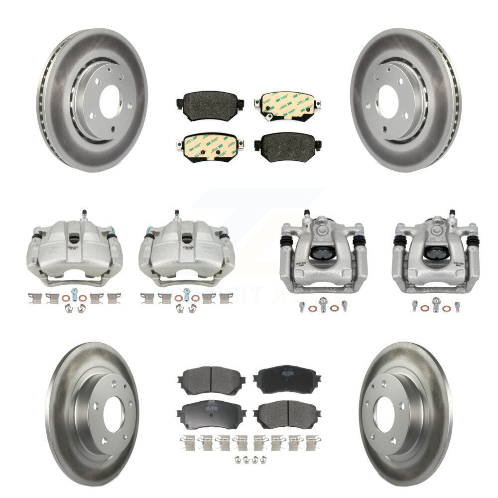 Transit Auto KCG-101113P Disc Brake Kit for 2019-2021 Mazda 6 - Front and Rear product image