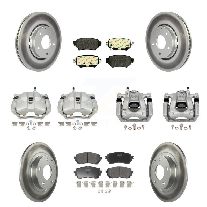 Transit Auto KCG-101113P Disc Brake Kit for 2019-2021 Mazda 6 - Front and Rear product image