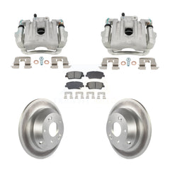 Transit Auto KCG-101113S Disc Brake Kit for 2010-2016 Kia Sorento, Hyundai Santa Fe, Hyundai Santa Fe Sport & more - Rear product image