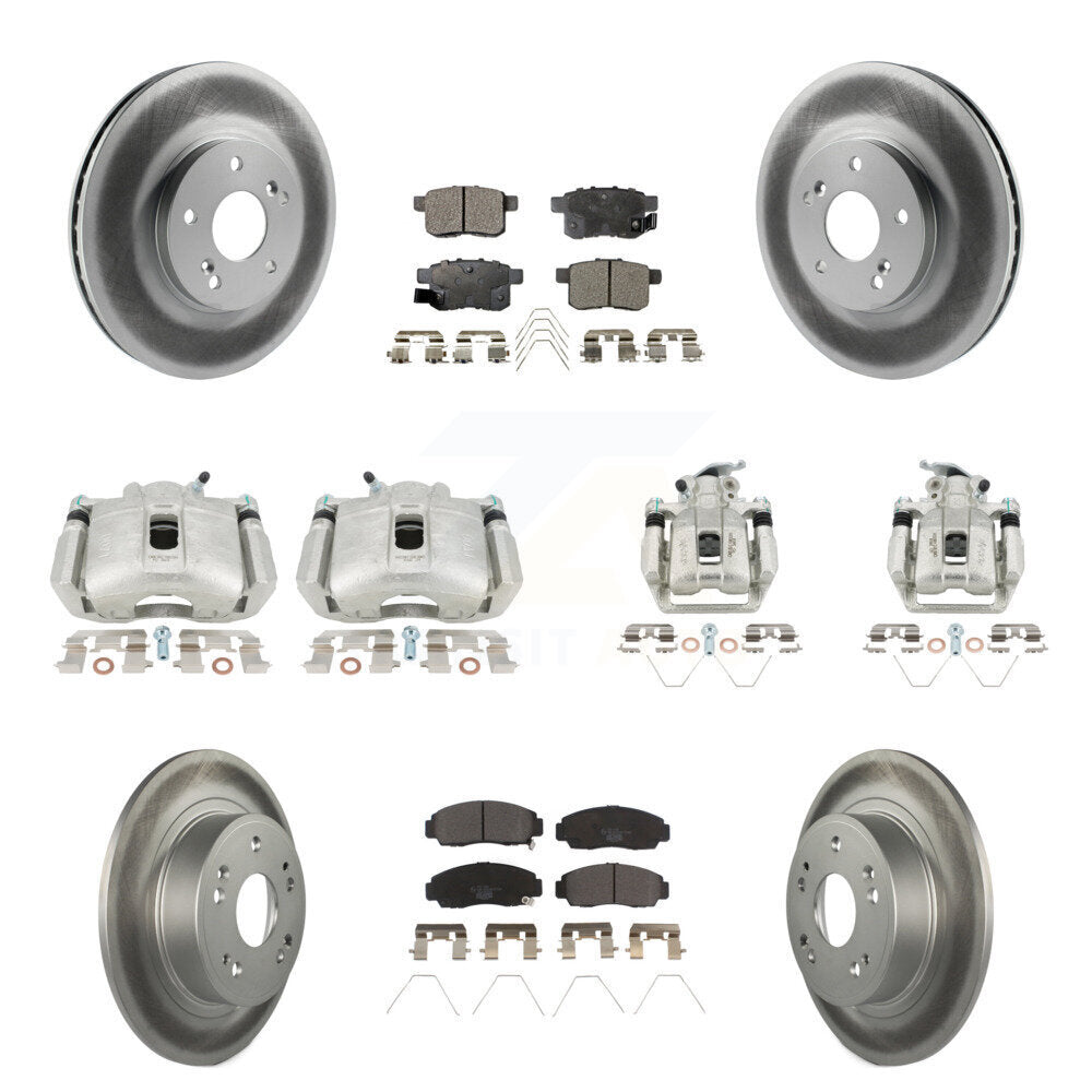 Transit Auto KCG-101113T Disc Brake Kit for 2010-2014 Honda Accord, Acura TSX - Front and Rear product image