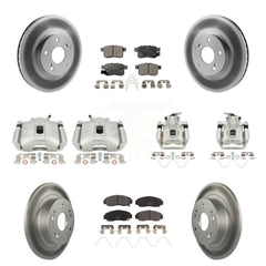 Transit Auto KCG-101113T Disc Brake Kit for 2010-2014 Honda Accord, Acura TSX - Front and Rear product image