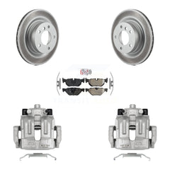 Transit Auto KCG-101114N Disc Brake Kit for 2006-2013 BMW 328i, BMW 323i, BMW 325i - Rear product image