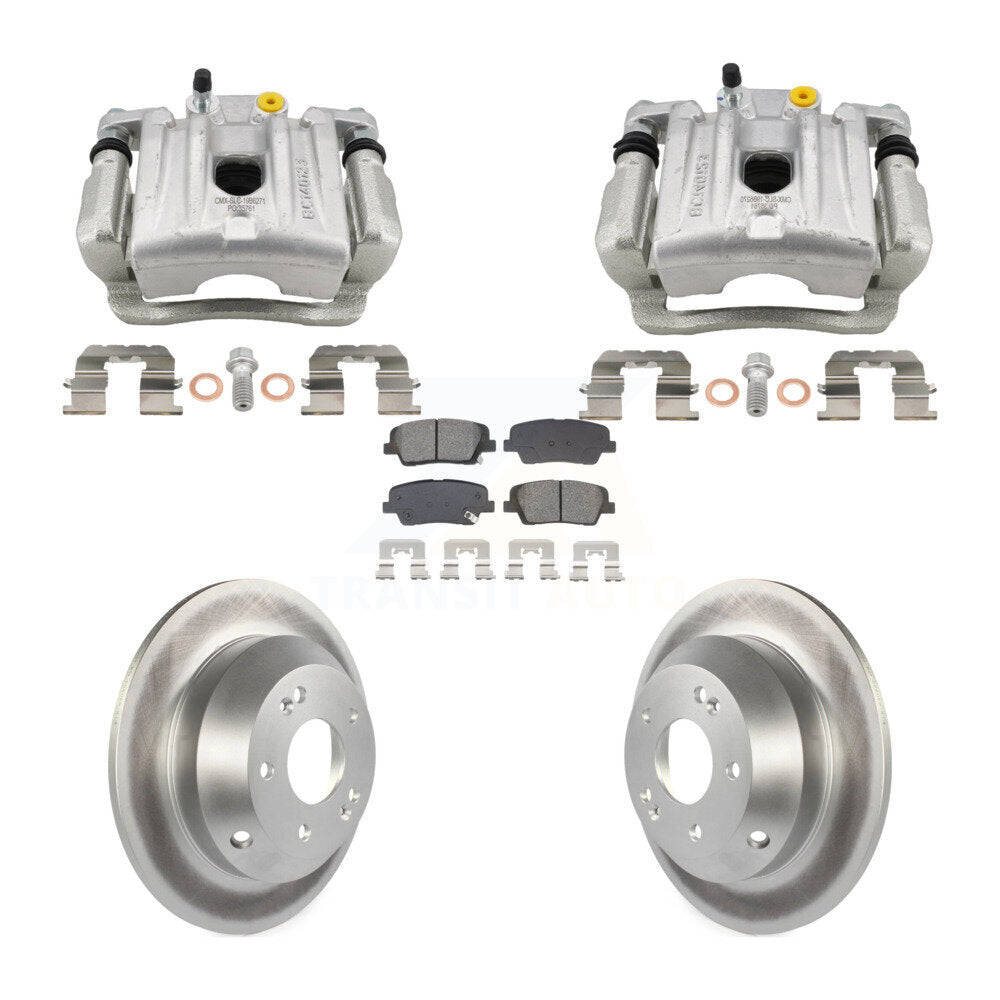 Transit Auto KCG-101114S Disc Brake Kit for 2010-2013 Kia Sorento, Hyundai Santa Fe - Rear product image