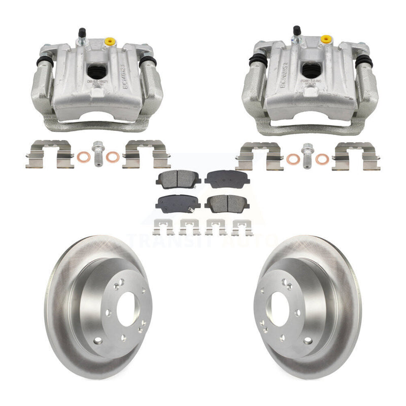 Transit Auto KCG-101114S Disc Brake Kit for 2010-2013 Kia Sorento, Hyundai Santa Fe - Rear product image