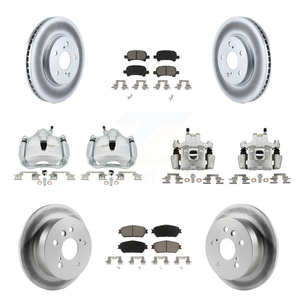 Transit Auto KCG-101115C Disc Brake Kit for 2004-2008 Toyota Avalon, Toyota Solara - Front and Rear product image