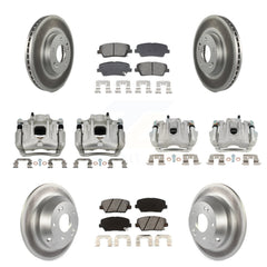 Transit Auto KCG-101115S Disc Brake Kit for 2010-2013 Kia Sorento, Hyundai Santa Fe - Front and Rear product image