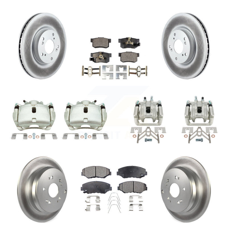 Transit Auto KCG-101115T Disc Brake Kit for 2005-2006 Honda CR-V - Front and Rear product image