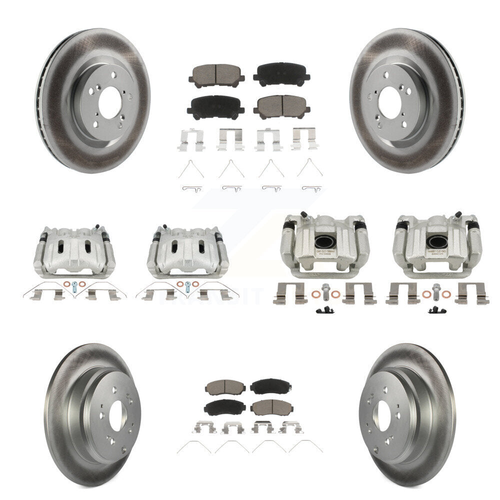 Transit Auto KCG-101116C Disc Brake Kit for 2011-2014 Honda Odyssey - Front and Rear product image