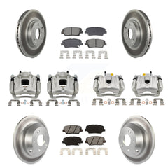 Transit Auto KCG-101116S Disc Brake Kit for 2010-2013 Kia Sorento, Hyundai Santa Fe - Front and Rear product image