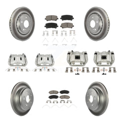 Transit Auto KCG-101117C Disc Brake Kit for 2015-2017 Honda Odyssey - Front and Rear product image