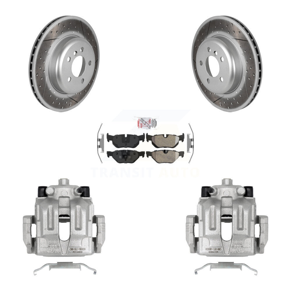 Transit Auto KCG-101117N Disc Brake Kit for 2013 BMW 328i xDrive - Rear product image
