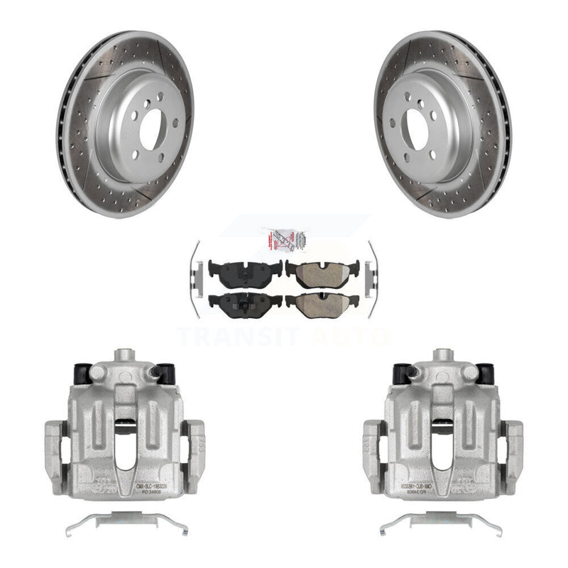 Transit Auto KCG-101117N Disc Brake Kit for 2013 BMW 328i xDrive - Rear product image