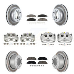 Transit Auto KCG-101118C Disc Brake Kit for 2009-2018 Ram 2500, Ram 3500, Dodge Ram 2500 & more - Front and Rear product image
