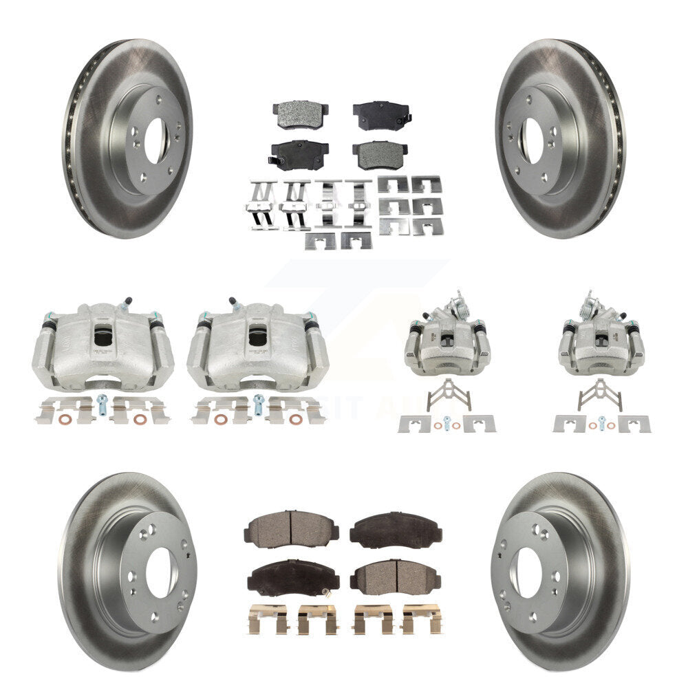 Transit Auto KCG-101118T Disc Brake Kit for 2003-2005 Honda Accord - Front and Rear product image