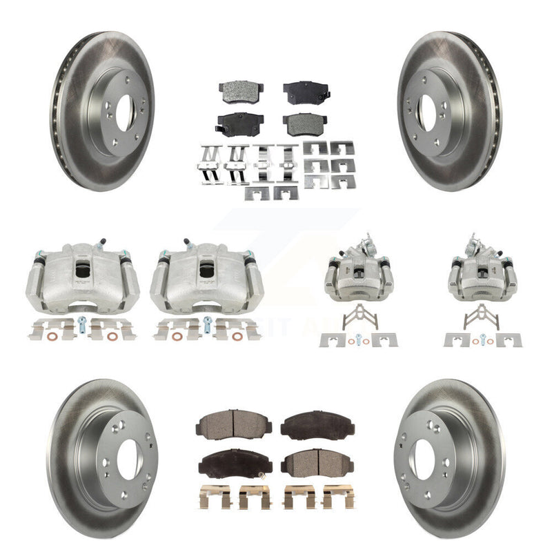 Transit Auto KCG-101118T Disc Brake Kit for 2003-2005 Honda Accord - Front and Rear product image