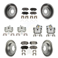 Transit Auto KCG-101119P Disc Brake Kit for 2016-2018 Hyundai Elantra GT, Kia Forte, Kia Forte5 & more - Front and Rear product image