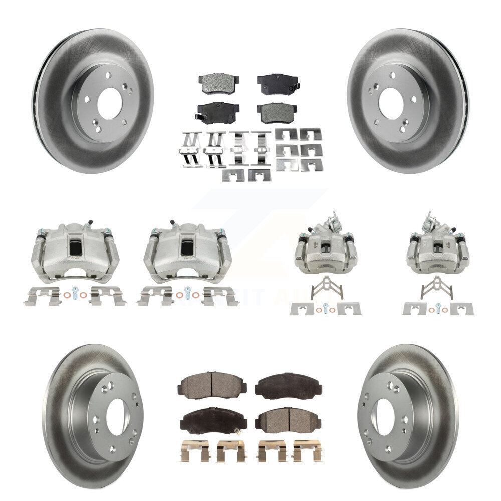 Transit Auto KCG-101119T Disc Brake Kit for 2005-2007 Honda Accord - Front and Rear product image