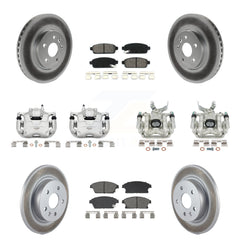 Transit Auto KCG-101120S Disc Brake Kit for 2013-2017 Buick Encore, Chevrolet Trax - Front and Rear product image