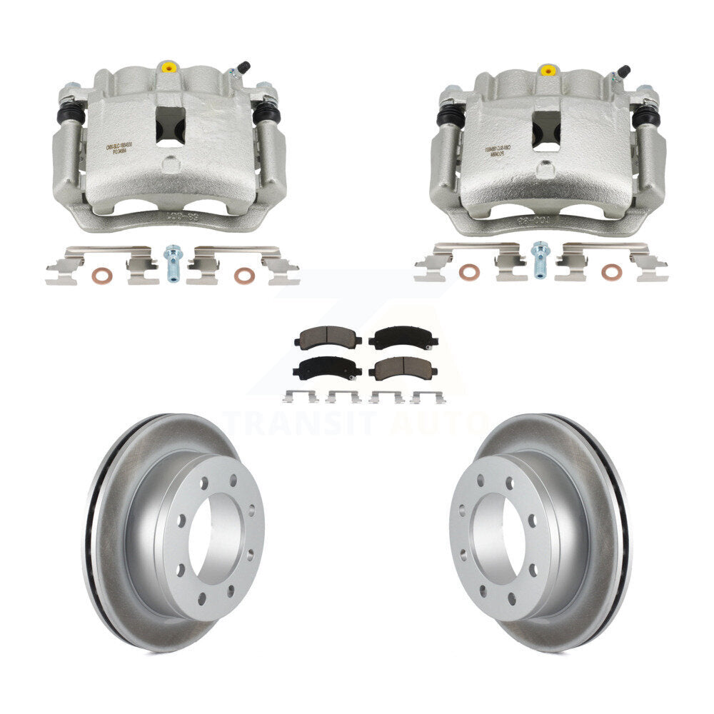 Transit Auto KCG-101121C Disc Brake Kit for 2006 GMC Savana 2500 - Rear product image