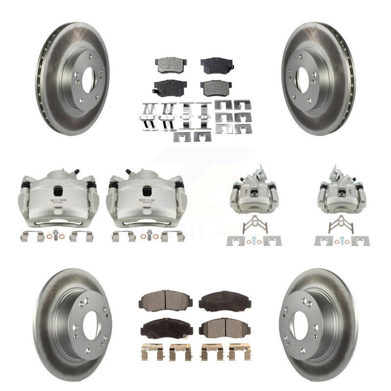 Transit Auto KCG-101122T Disc Brake Kit for 2007 Honda Accord - Front and Rear product image