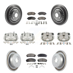 Transit Auto KCG-101123P Disc Brake Kit for 2010-2013 Toyota Highlander - Front and Rear product image