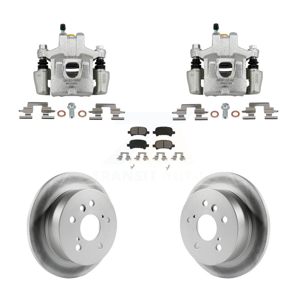Transit Auto KCG-101125C Disc Brake Kit for 2002-2008 Toyota Avalon, Toyota Solara, Toyota Camry - Rear product image
