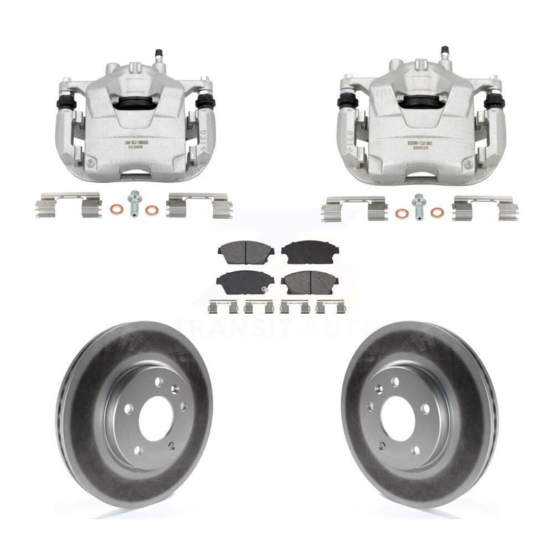 Transit Auto KCG-101125S Disc Brake Kit for 2011-2017 Chevrolet Cruze, Buick Verano, Chevrolet Orlando & more - Front product image