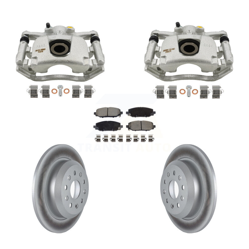 Transit Auto KCG-101127C Disc Brake Kit for 2018-2020 Jeep Wrangler - Rear product image