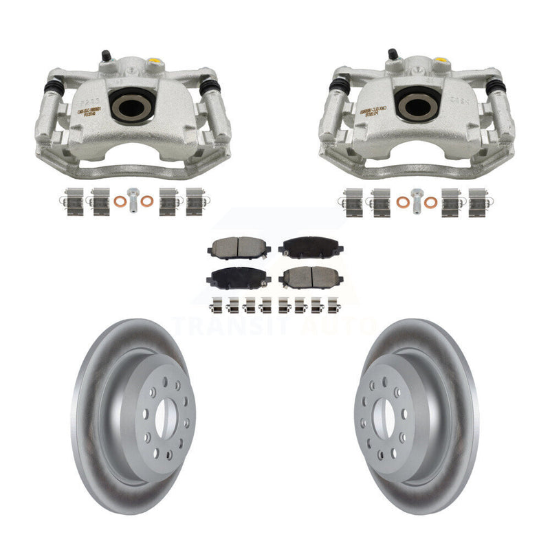 Transit Auto KCG-101127C Disc Brake Kit for 2018-2020 Jeep Wrangler - Rear product image