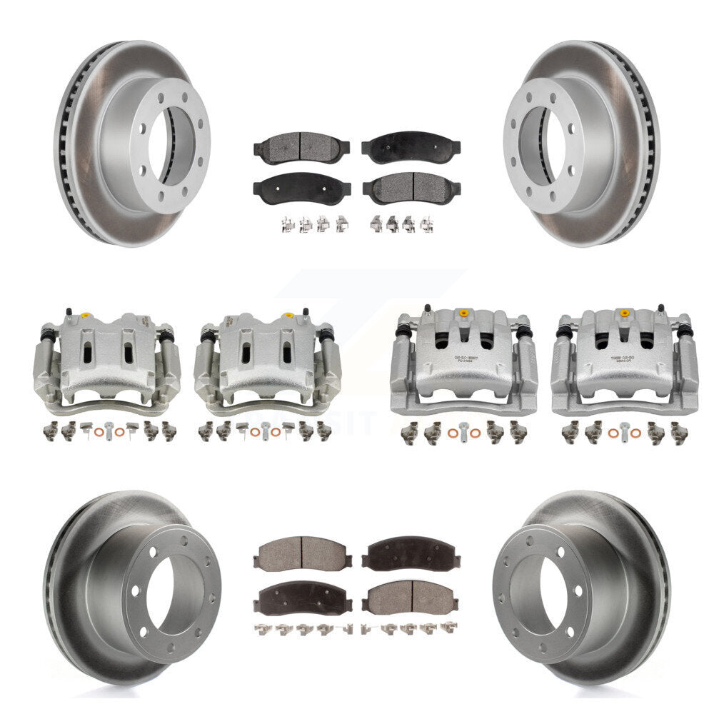 Transit Auto KCG-101127T Disc Brake Kit for 2010-2012 Ford F-250 Super Duty, Ford F-350 Super Duty - Front and Rear product image