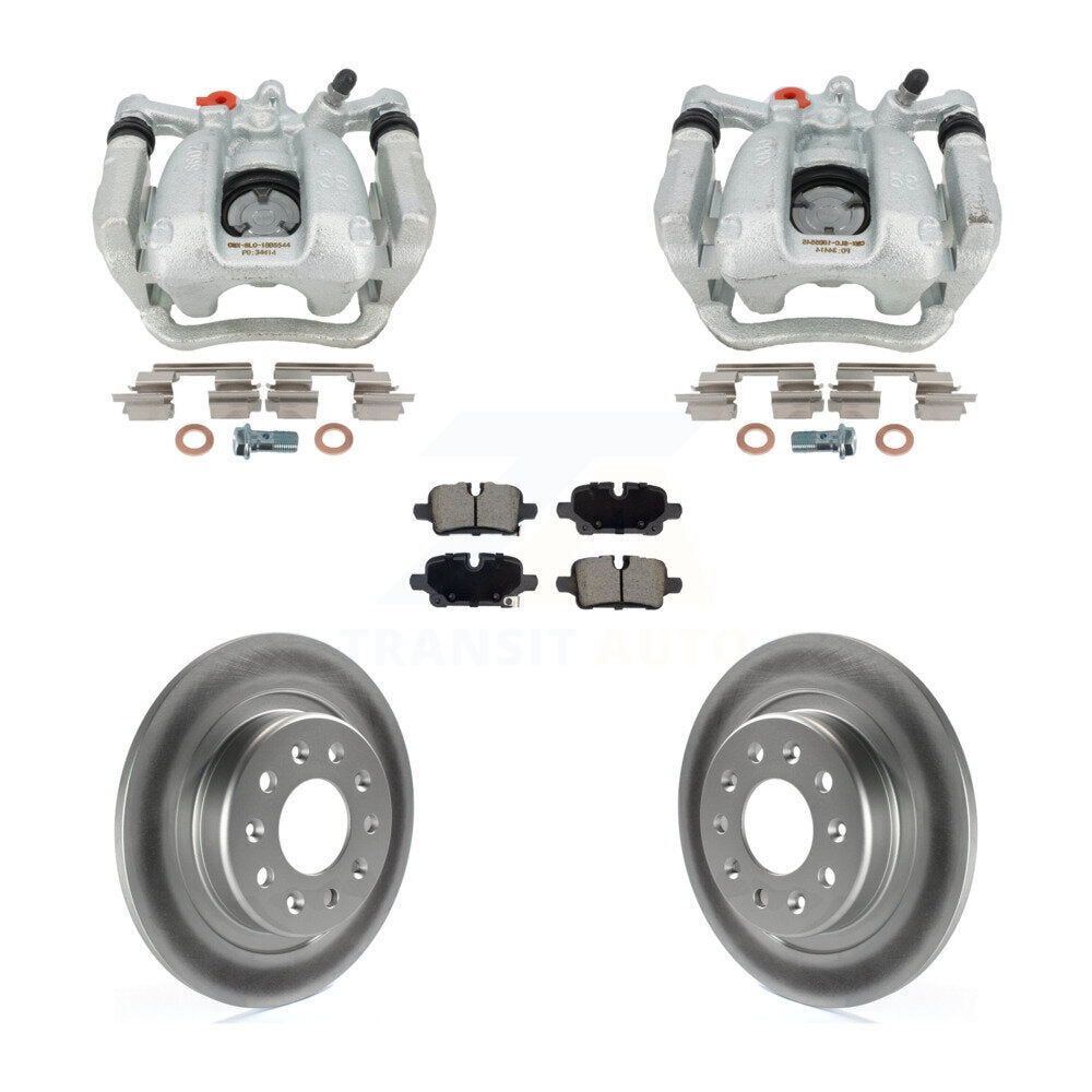 Transit Auto KCG-101128C Disc Brake Kit for 2020-2022 Chevrolet Equinox, GMC Terrain, Chevrolet Malibu - Rear product image