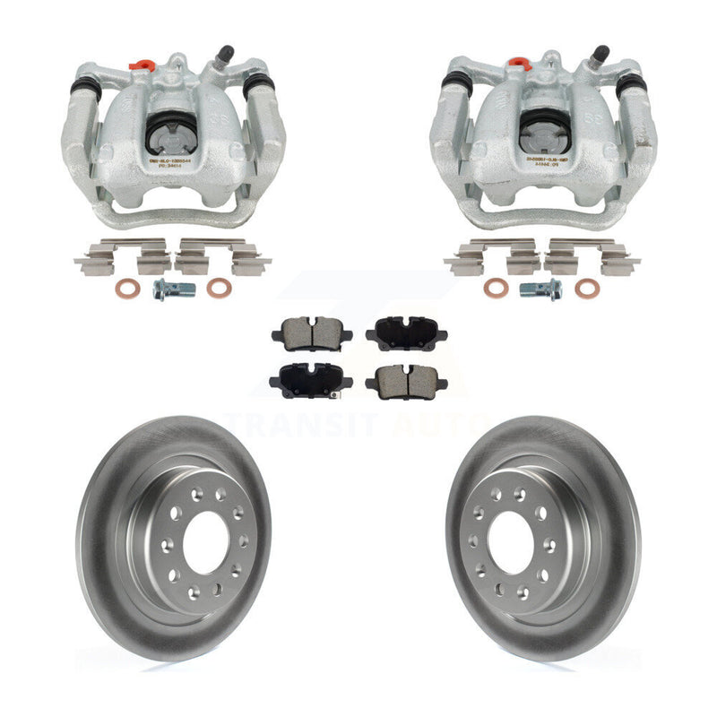 Transit Auto KCG-101128C Disc Brake Kit for 2020-2022 Chevrolet Equinox, GMC Terrain, Chevrolet Malibu - Rear product image