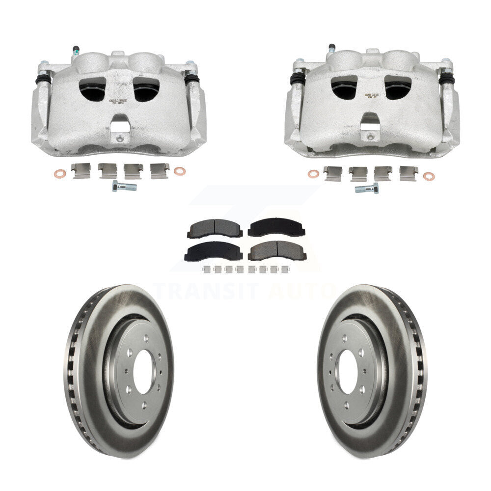 Transit Auto KCG-101128S Disc Brake Kit for 2018-2021 Lincoln Navigator, Ford Expedition - Front product image