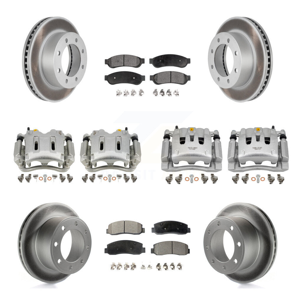 Transit Auto KCG-101128T Disc Brake Kit for 2008-2009 Ford F-250 Super Duty - Front and Rear product image
