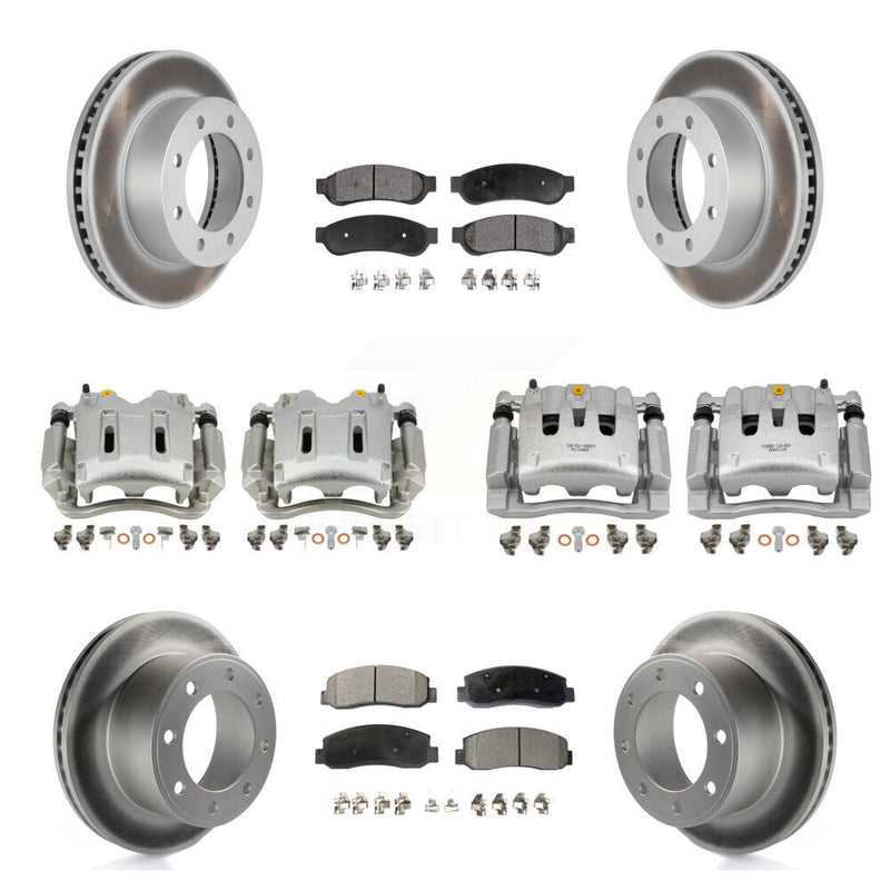 Transit Auto KCG-101128T Disc Brake Kit for 2008-2009 Ford F-250 Super Duty - Front and Rear product image