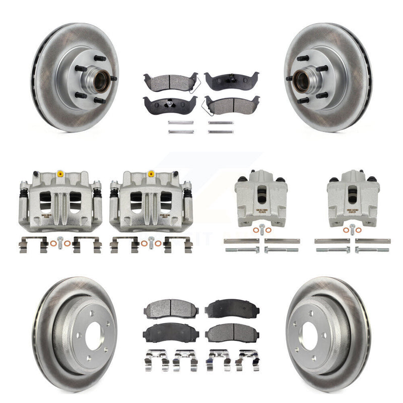 Transit Auto KCG-101129T Disc Brake Kit for 2010-2011 Ford Ranger - Front and Rear product image