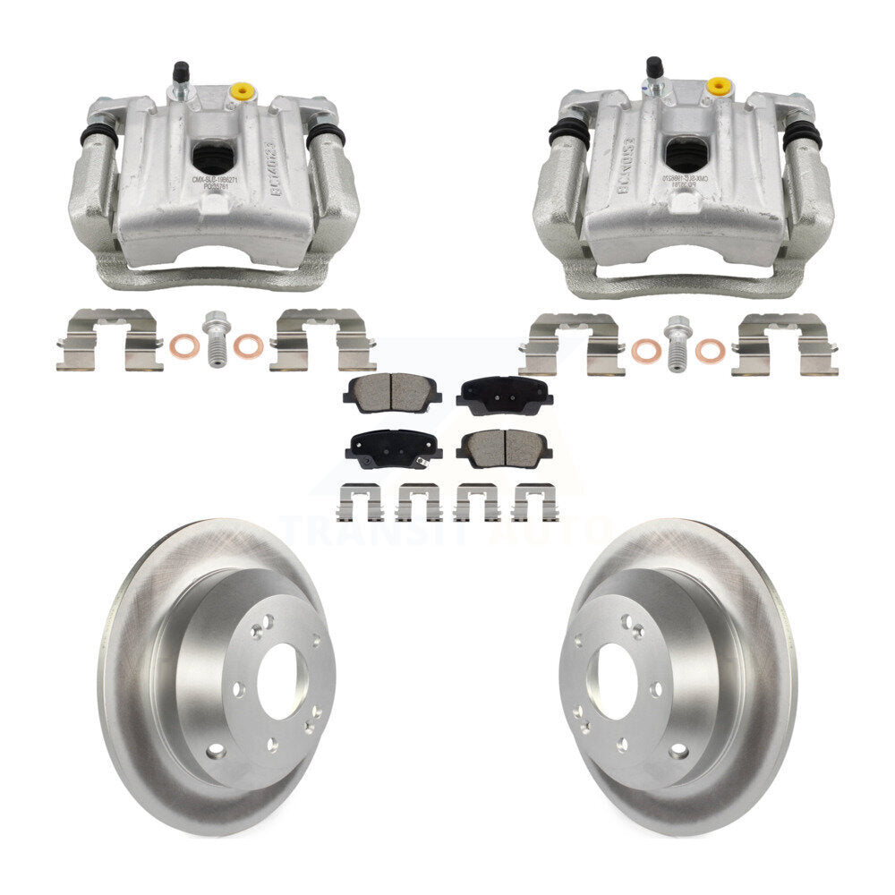 Transit Auto KCG-101130C Disc Brake Kit for 2010-2013 Kia Sorento, Hyundai Santa Fe - Rear product image