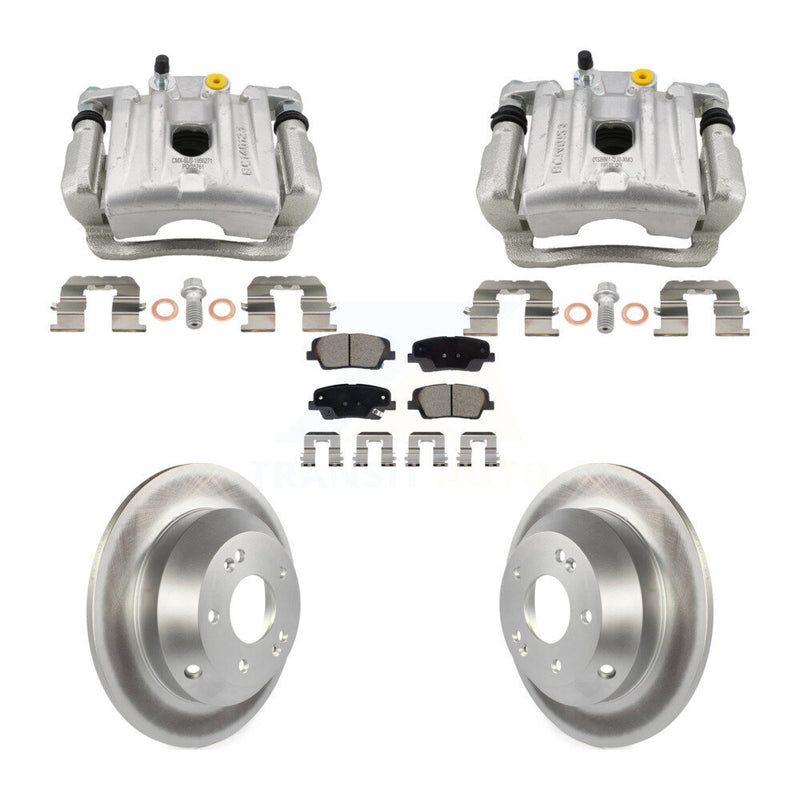 Transit Auto KCG-101130C Disc Brake Kit for 2010-2013 Kia Sorento, Hyundai Santa Fe - Rear product image