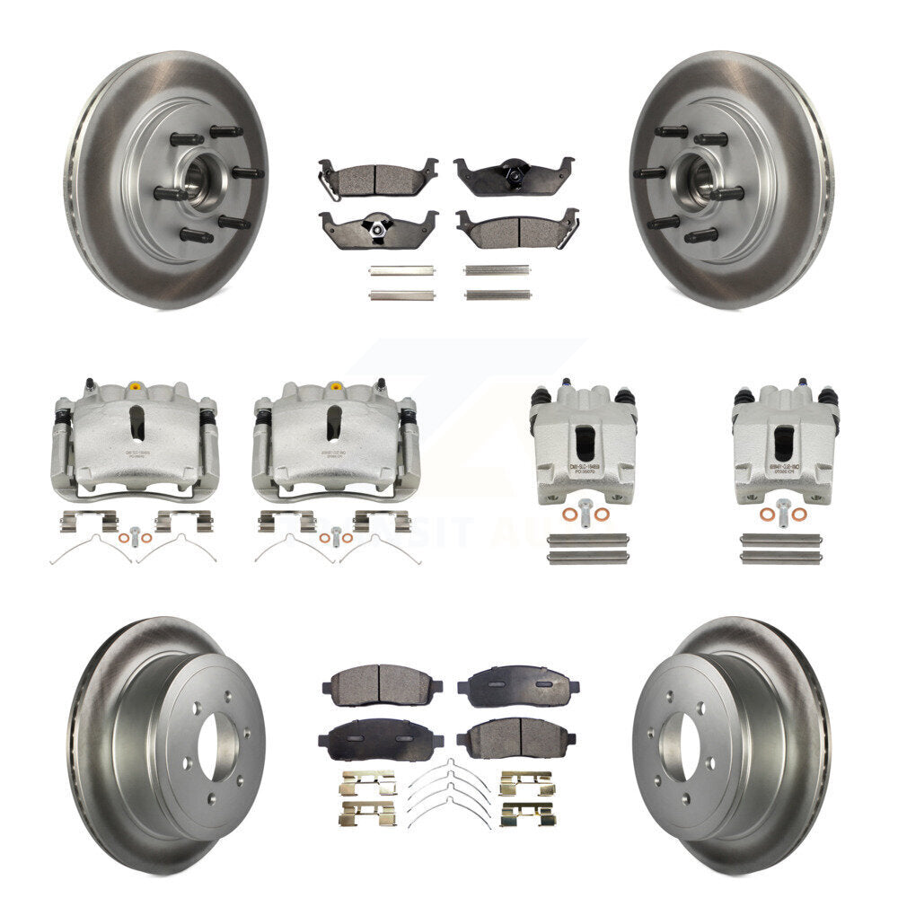Transit Auto KCG-101130T Disc Brake Kit for 2004-2008 Lincoln Mark LT, Ford F-150 - Front and Rear product image
