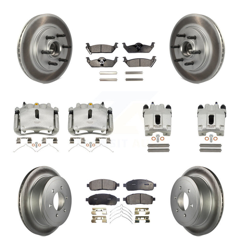 Transit Auto KCG-101130T Disc Brake Kit for 2004-2008 Lincoln Mark LT, Ford F-150 - Front and Rear product image