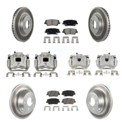 Transit Auto KCG-101131C Disc Brake Kit for 2010-2013 Kia Sorento, Hyundai Santa Fe - Front and Rear product image