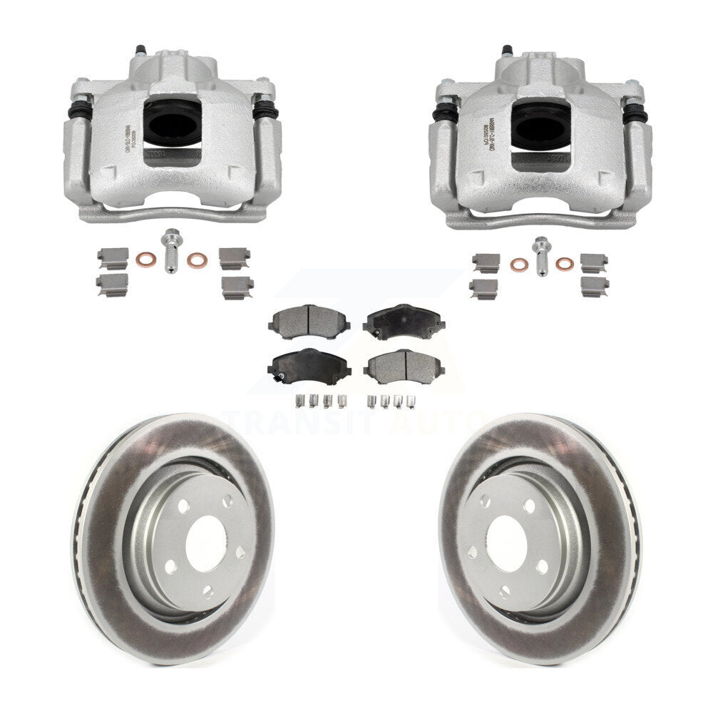 Transit Auto KCG-101131P Disc Brake Kit for 2013-2016 Jeep Wrangler - Front product image