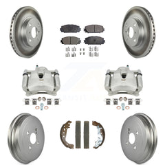 Transit Auto KCG-101131T Disc Brake Kit for 2014-2018 Toyota Yaris - Front and Rear product image