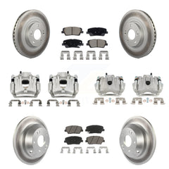 Transit Auto KCG-101134C Disc Brake Kit for 2013-2016 Hyundai Santa Fe Sport - Front and Rear product image