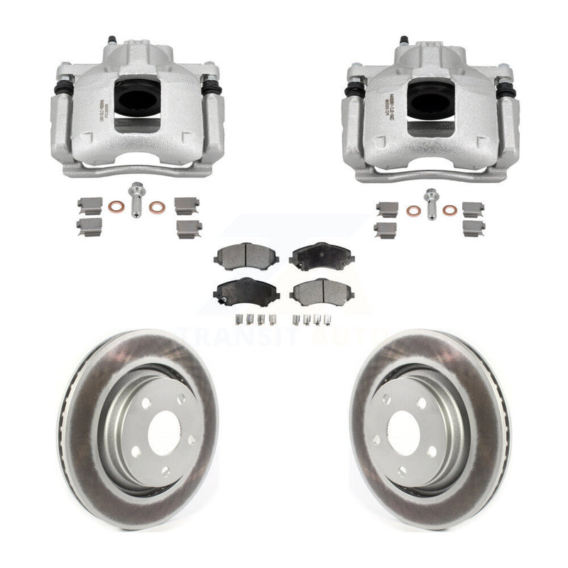 Transit Auto KCG-101134T Disc Brake Kit for 2013-2016 Jeep Wrangler - Front product image
