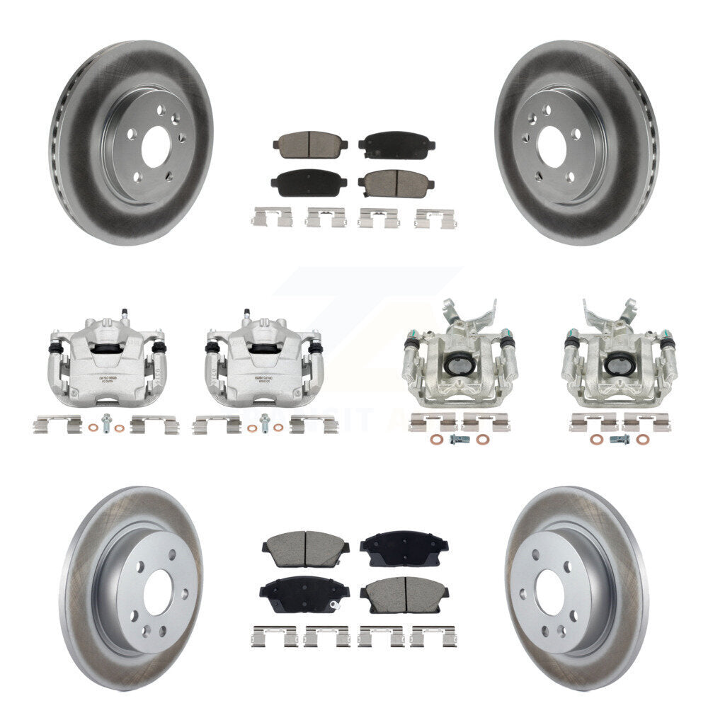 Transit Auto KCG-101135C Disc Brake Kit for 2013-2017 Buick Encore, Chevrolet Trax - Front and Rear product image