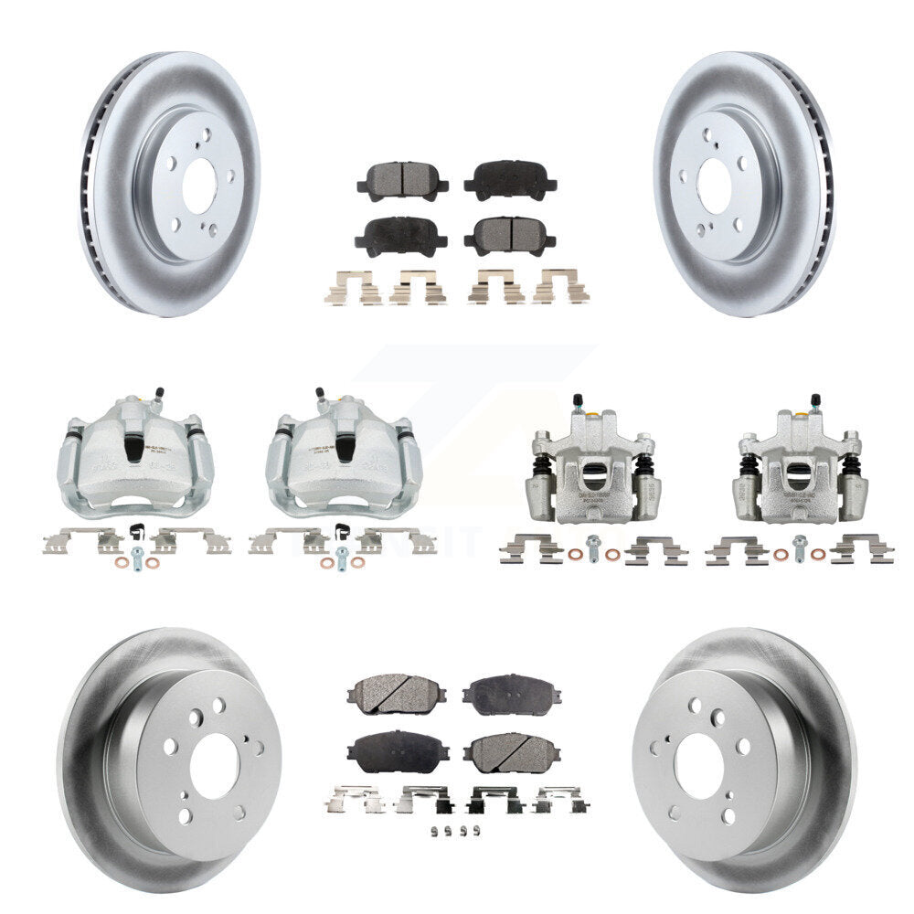 Transit Auto KCG-101135P Disc Brake Kit for 2004-2008 Toyota Avalon, Toyota Solara - Front and Rear product image
