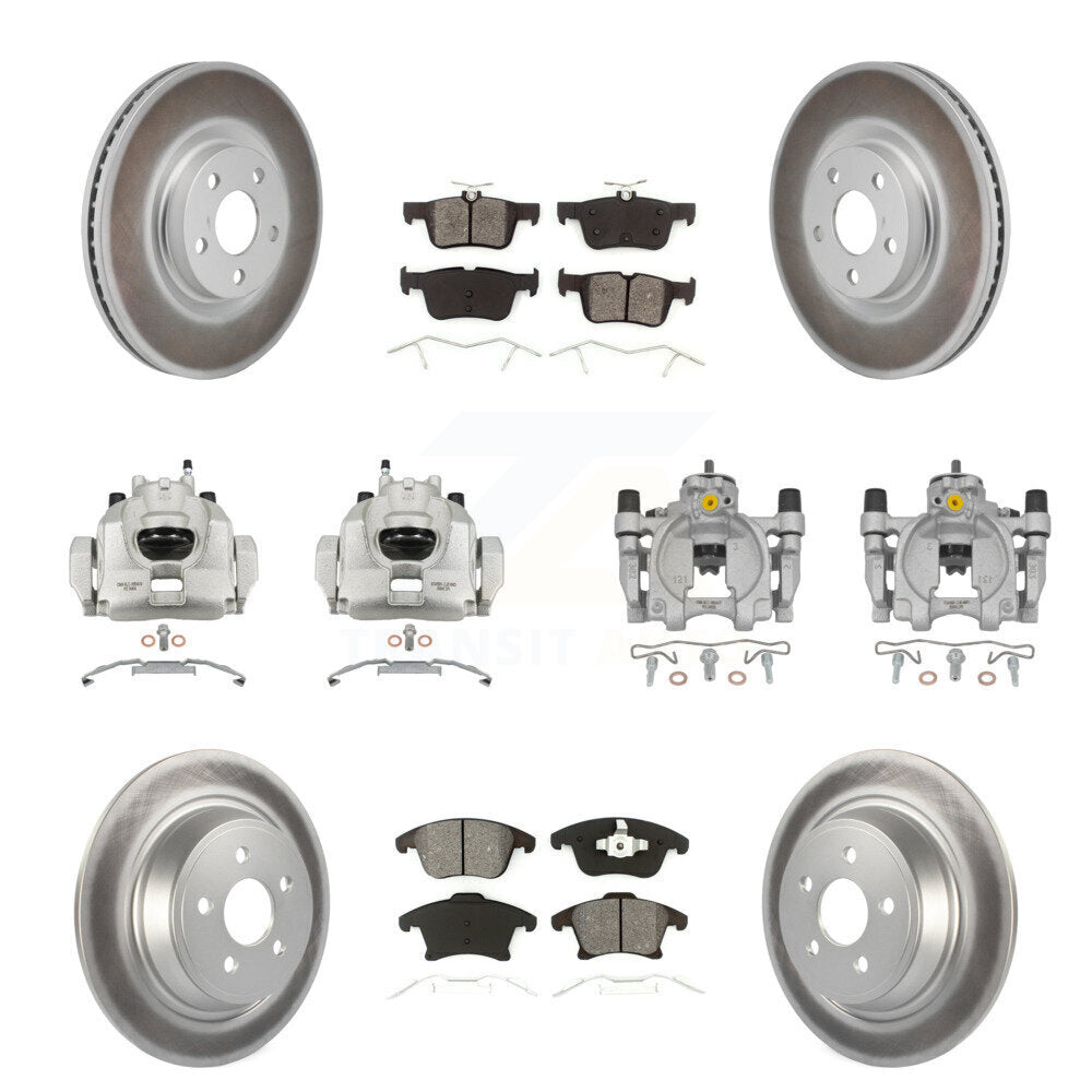Transit Auto KCG-101135S Disc Brake Kit for 2017-2020 Lincoln MKZ - Front and Rear product image