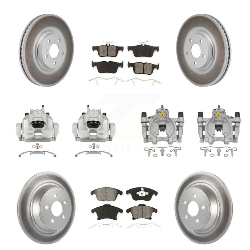 Transit Auto KCG-101135S Disc Brake Kit for 2017-2020 Lincoln MKZ - Front and Rear product image